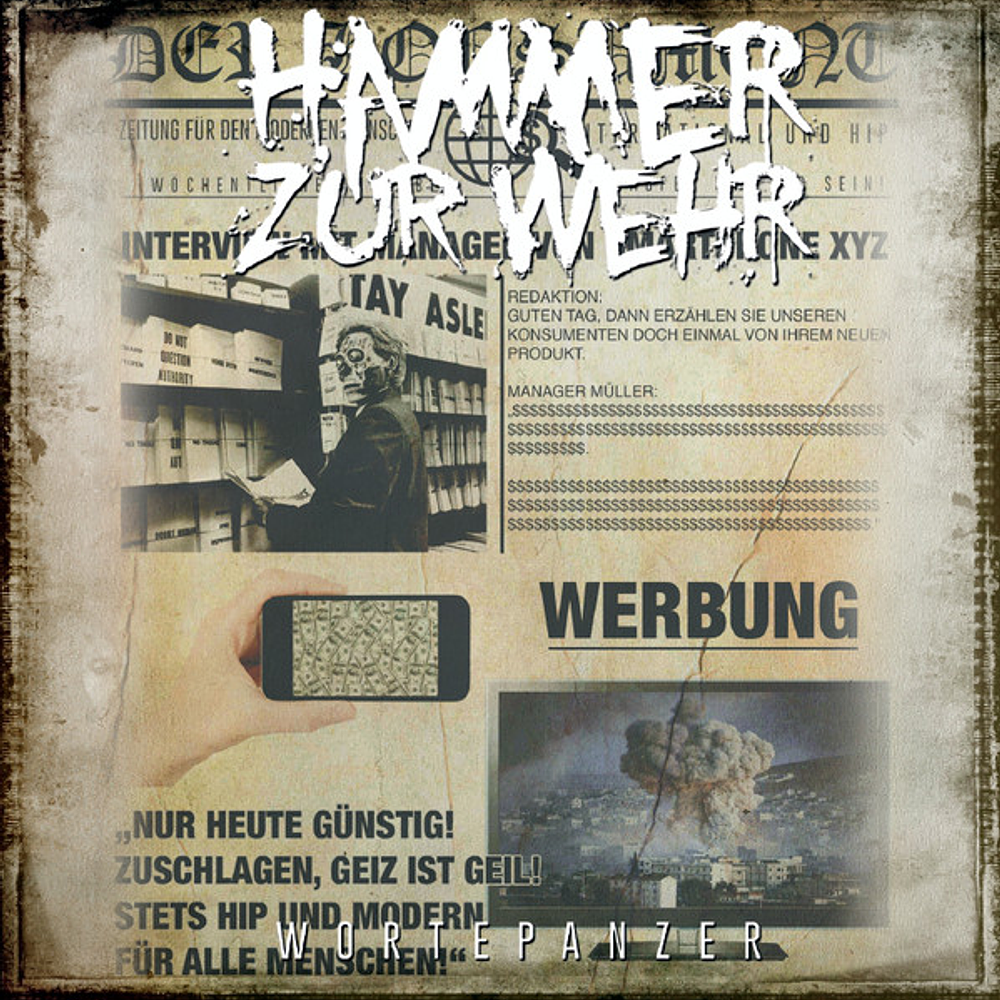 Hammer zur Wehr "Wortepanzer" CD 