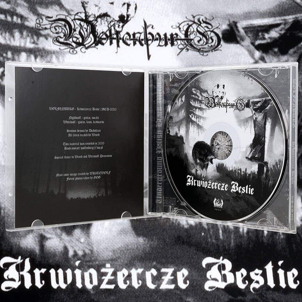 Wolfenburg "Krwiożercze Bestie" CD