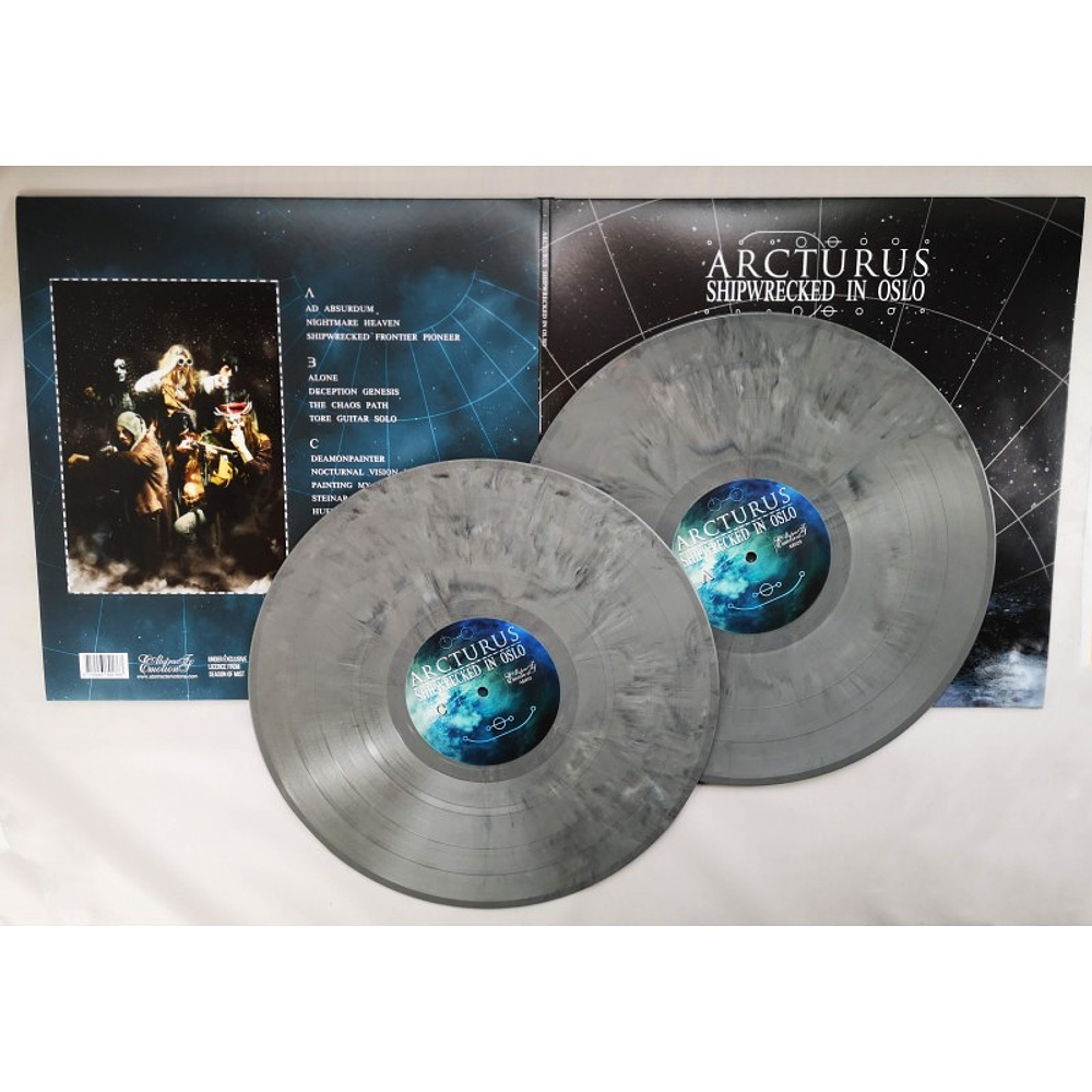 Arcturus "Shipwrecked In Oslo" 2LP Gatefold grey vinyl!!