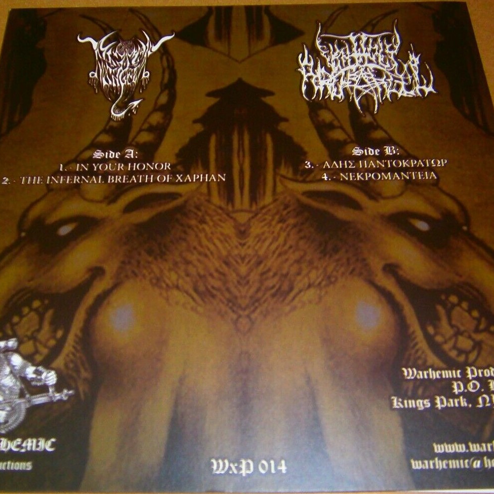 Black Angel / Unholy Archangel ‎"The Fall Of Christ" vinyl Split 7"EP