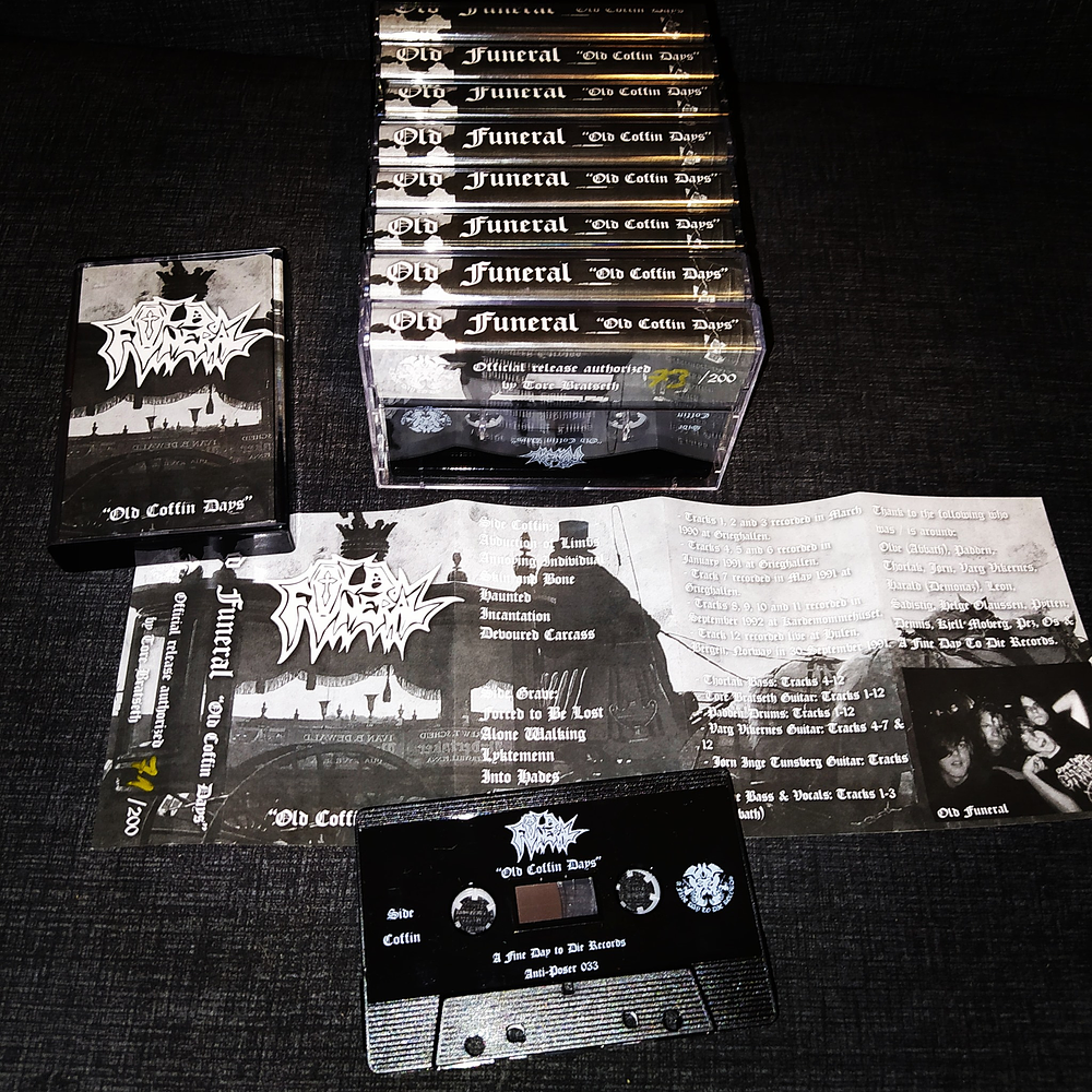 Old Funeral "Old Coffin Days" Cassette last copies!!