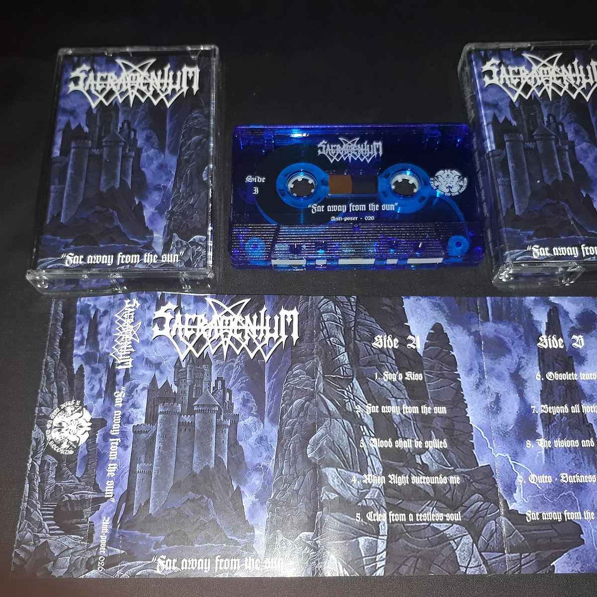 Sacramentum Far Away From The Sun Cassette last copies!!