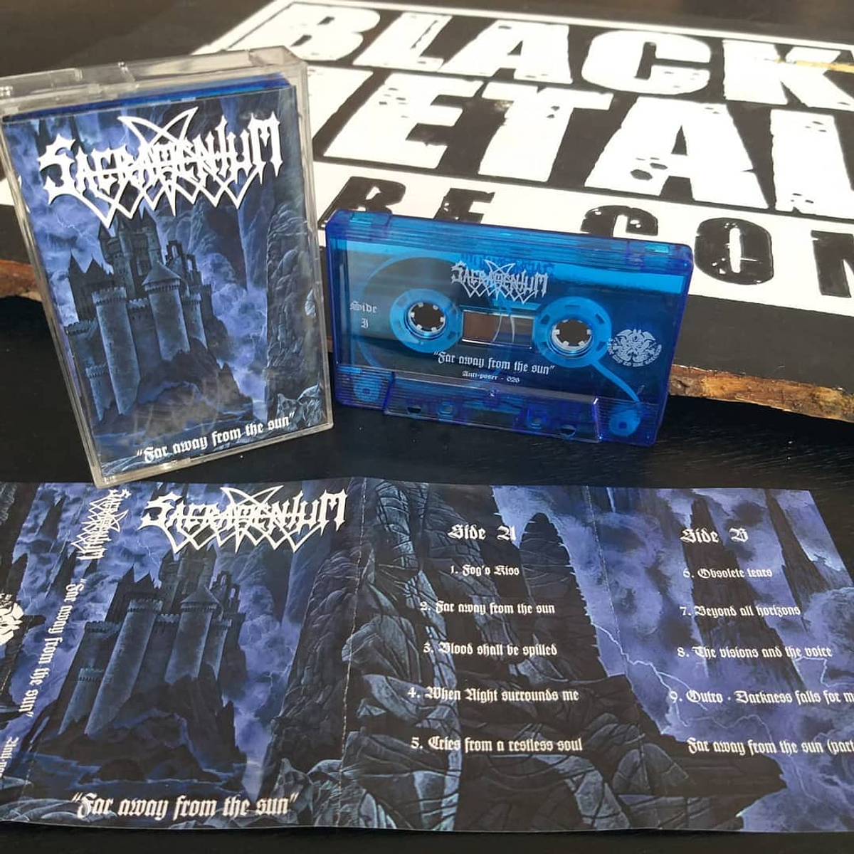Sacramentum Far Away From The Sun Cassette last copies!!