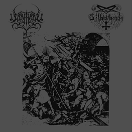 Wolfthrone / Silberbach ‎"Parto De Fuego / Symphony Of Soul Demise" vinyl Split 7"EP