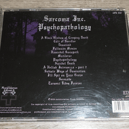 Sarcoma Inc. "Psychopathology" CD