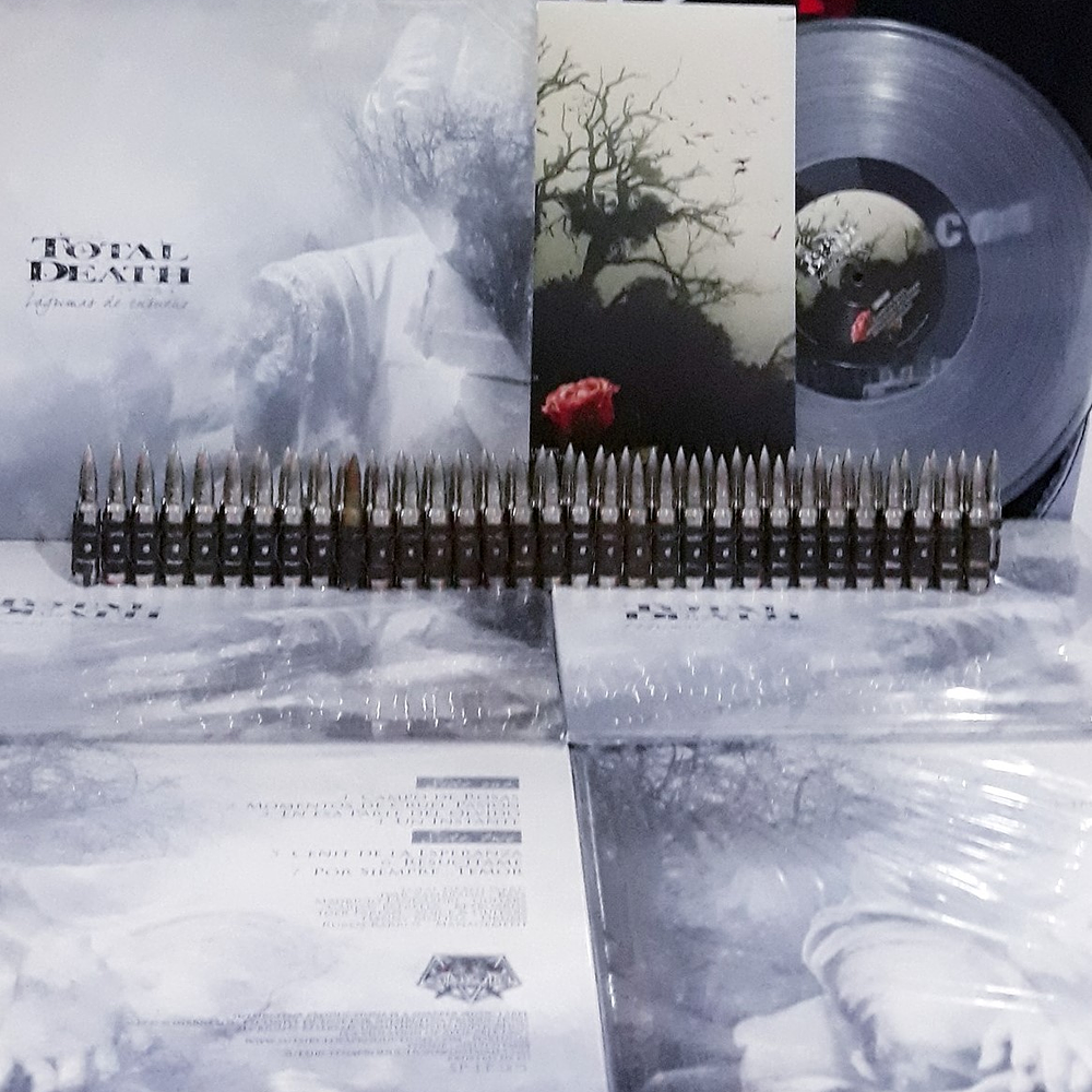 Total Death "Lagrimas de ensueño" LP transparent vinyl 