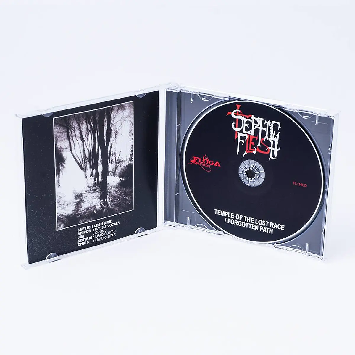Septic Flesh Temple of the Lost Race / Forgotten Path CD