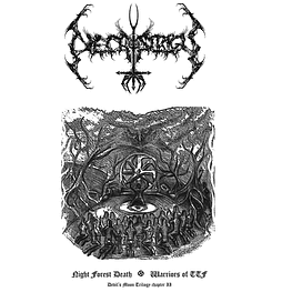 Necrostrigis ‎"Night Forest Death - Warriors Of TTF" vinyl 7"EP
