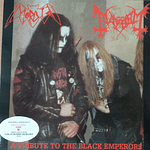 Morbid / Mayhem "A Tribute To The Black Emperors" Bootleg vinyl Split LP original artwork!!! 