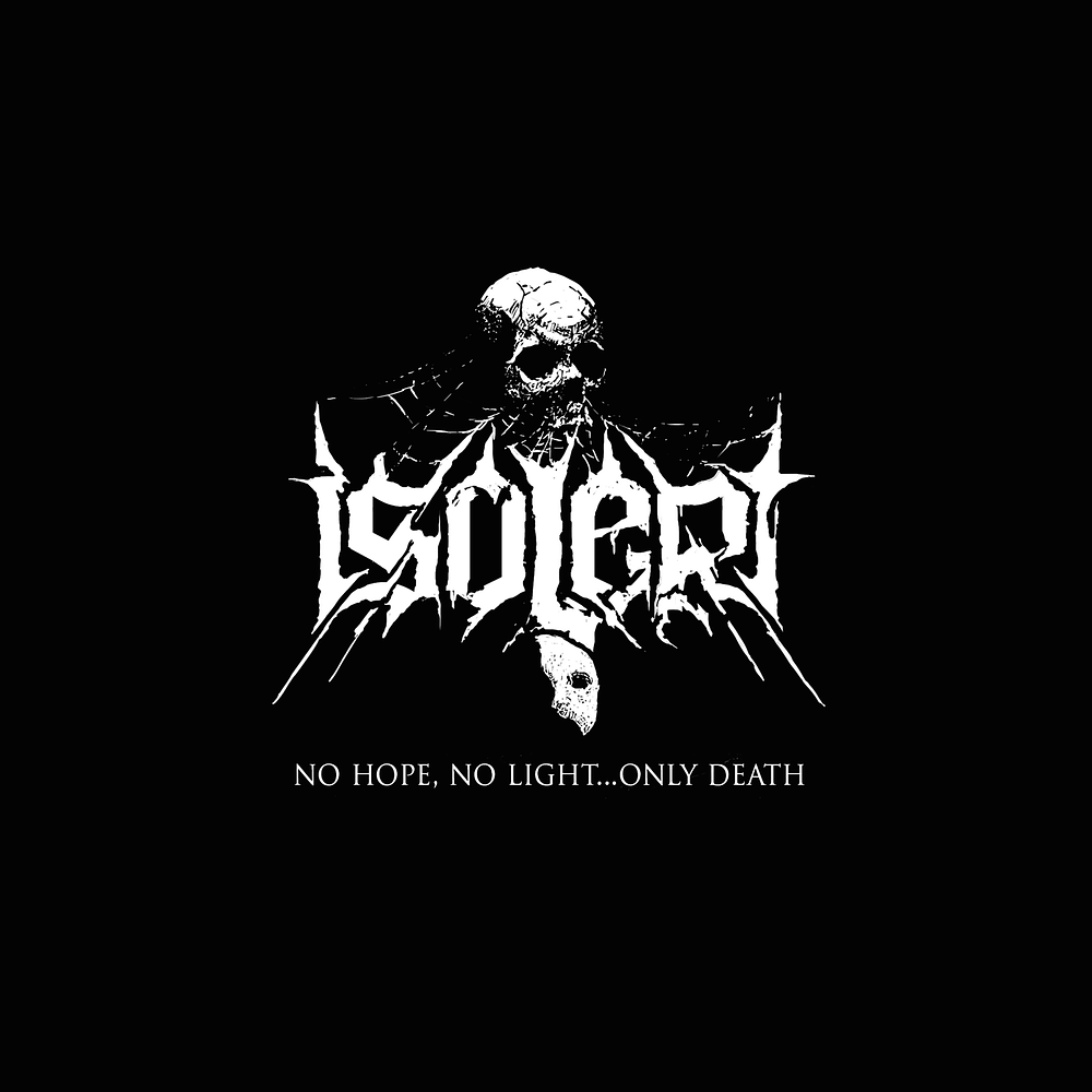 Isolert "No Hope, No Light...Only Death" gatefold vinyl LP 