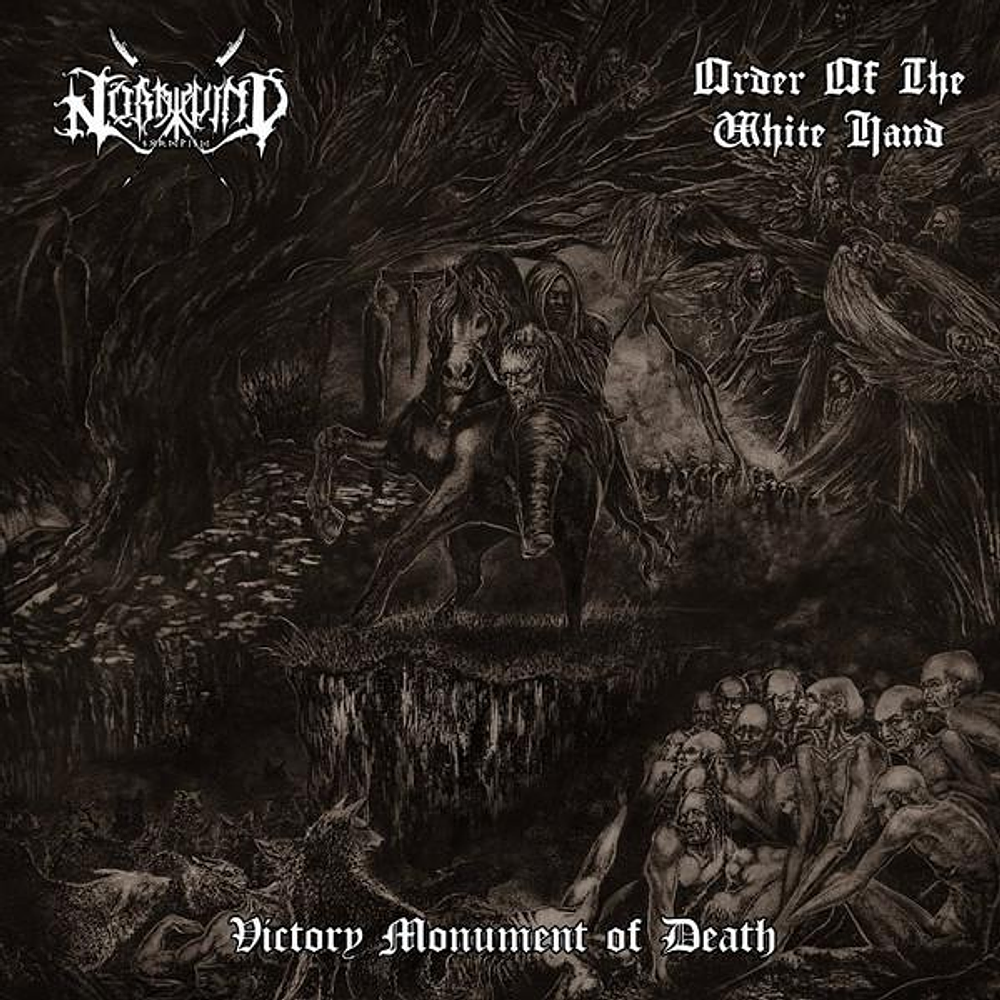 Nordwind / Order Of The White Hand "Victory Monument Of Death" Split LP vinyl 