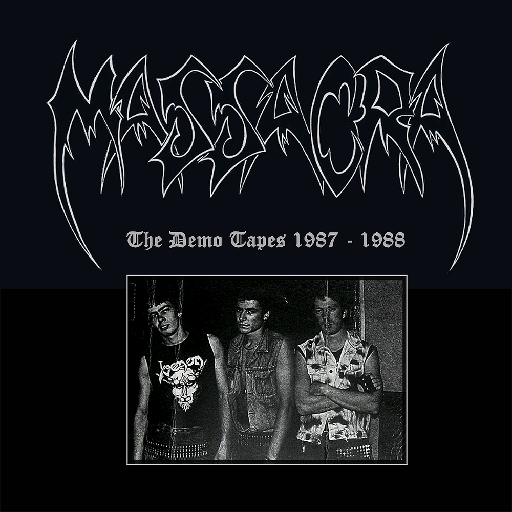 Massacra "The Demo Tapes 1987 - 1988" LP Bootleg red vinyl