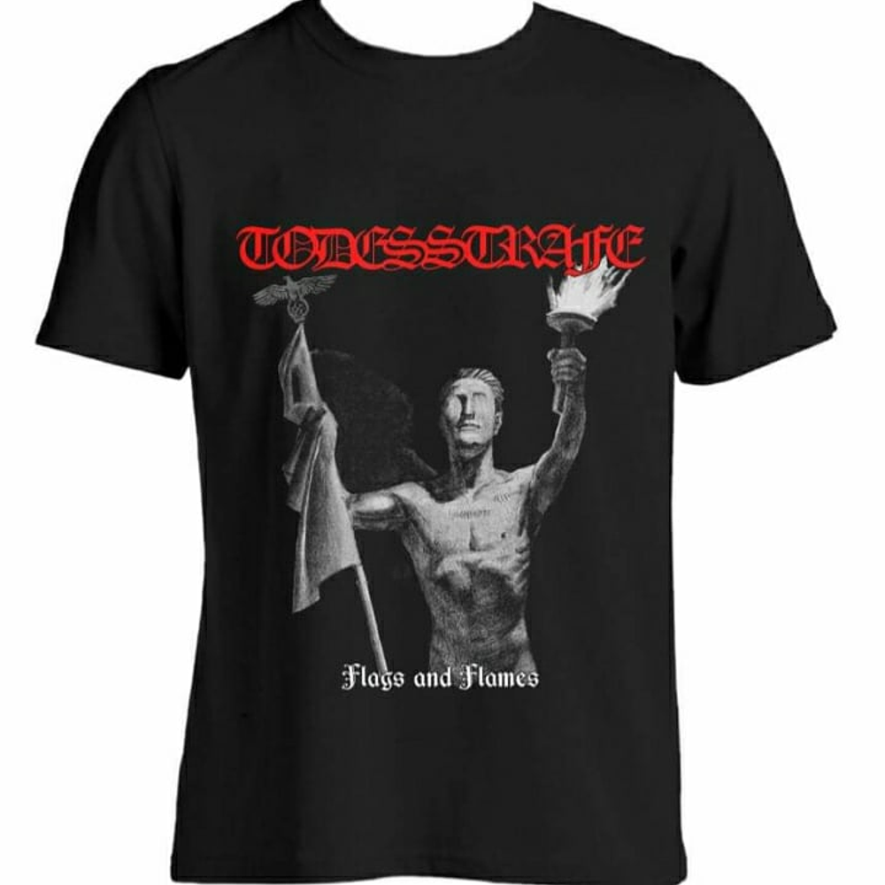 Todesstrafe"Flags and Flames" official shirt sizes M, L 