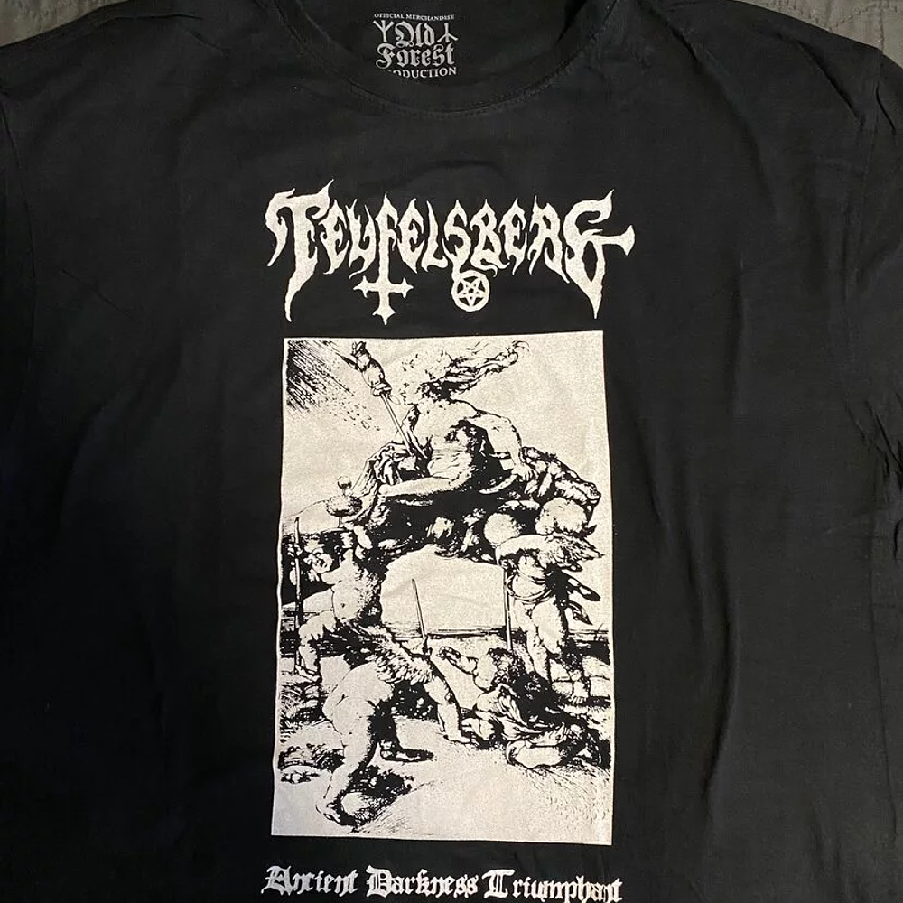 Teufelsberg "Ancient Darkness Triumphant" official shirt sizes M, L, XL