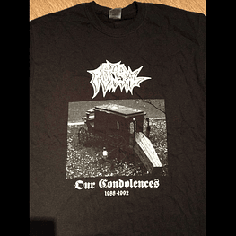 Old Funeral "Our Condolences" official shirt size S