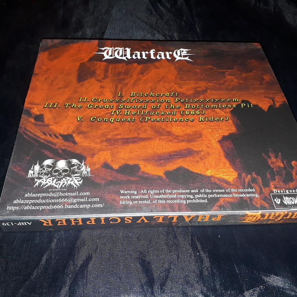 Warfare "Phallvscipher" CD Slipcase 