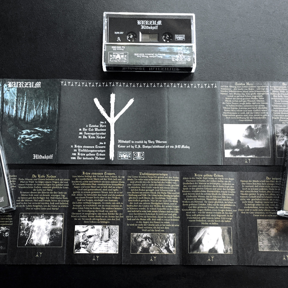 Burzum ‎"Hliðskjálf" Cassette