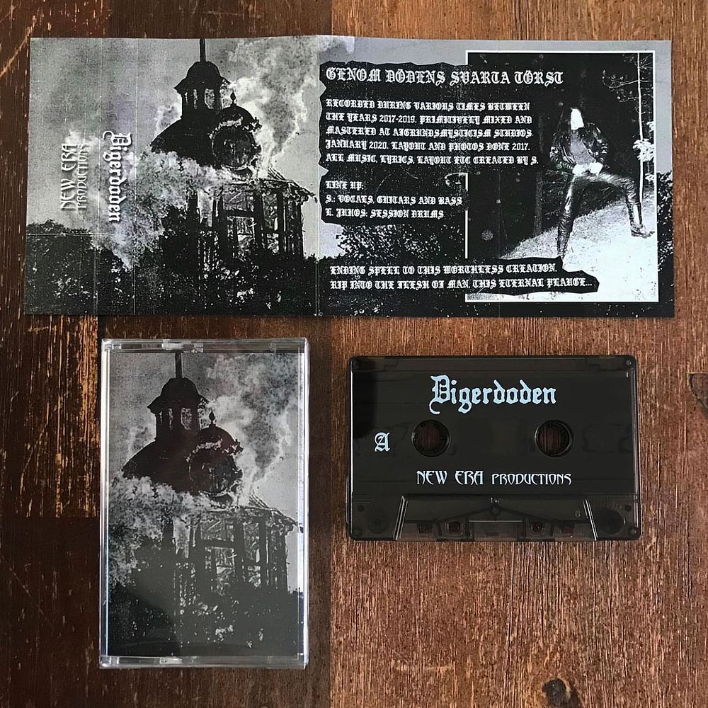 Digerdöden "Genom Dödens Svarta Törst" Cassette