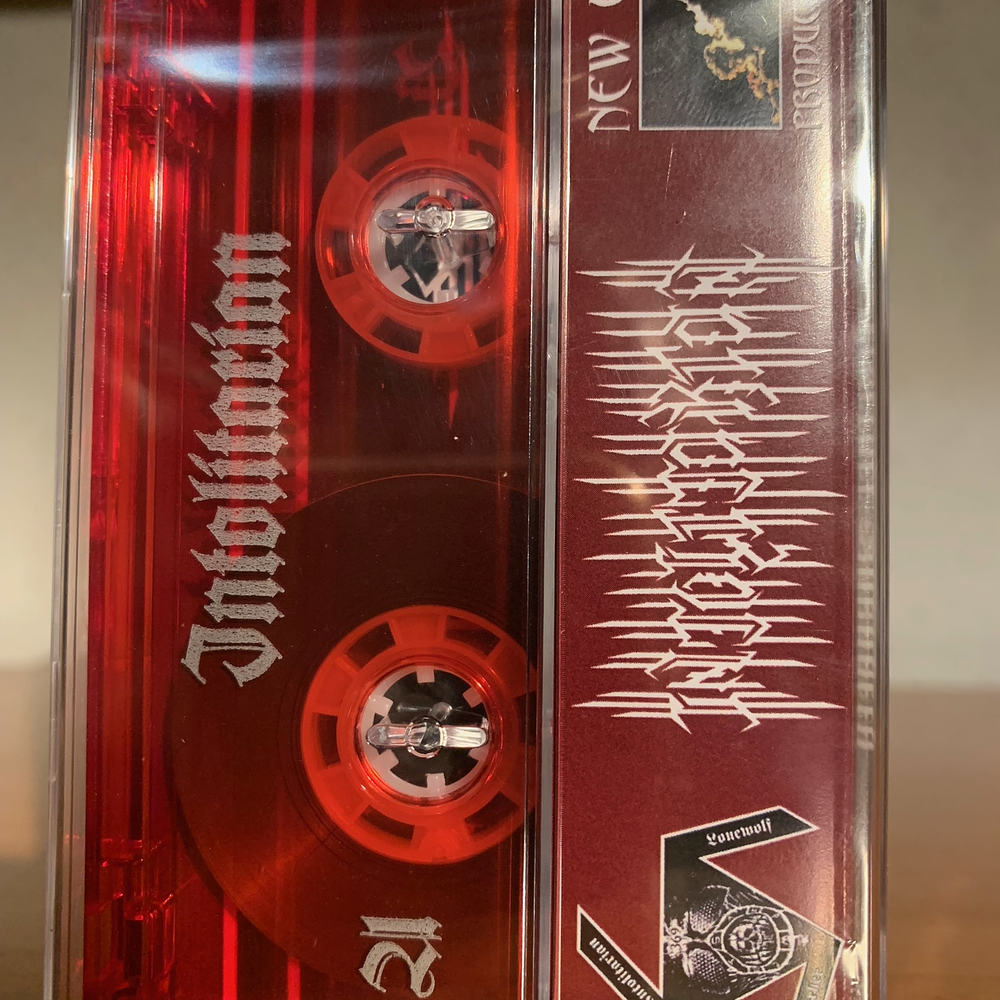 Intolitarian ‎"Berserker Savagery" red Cassette