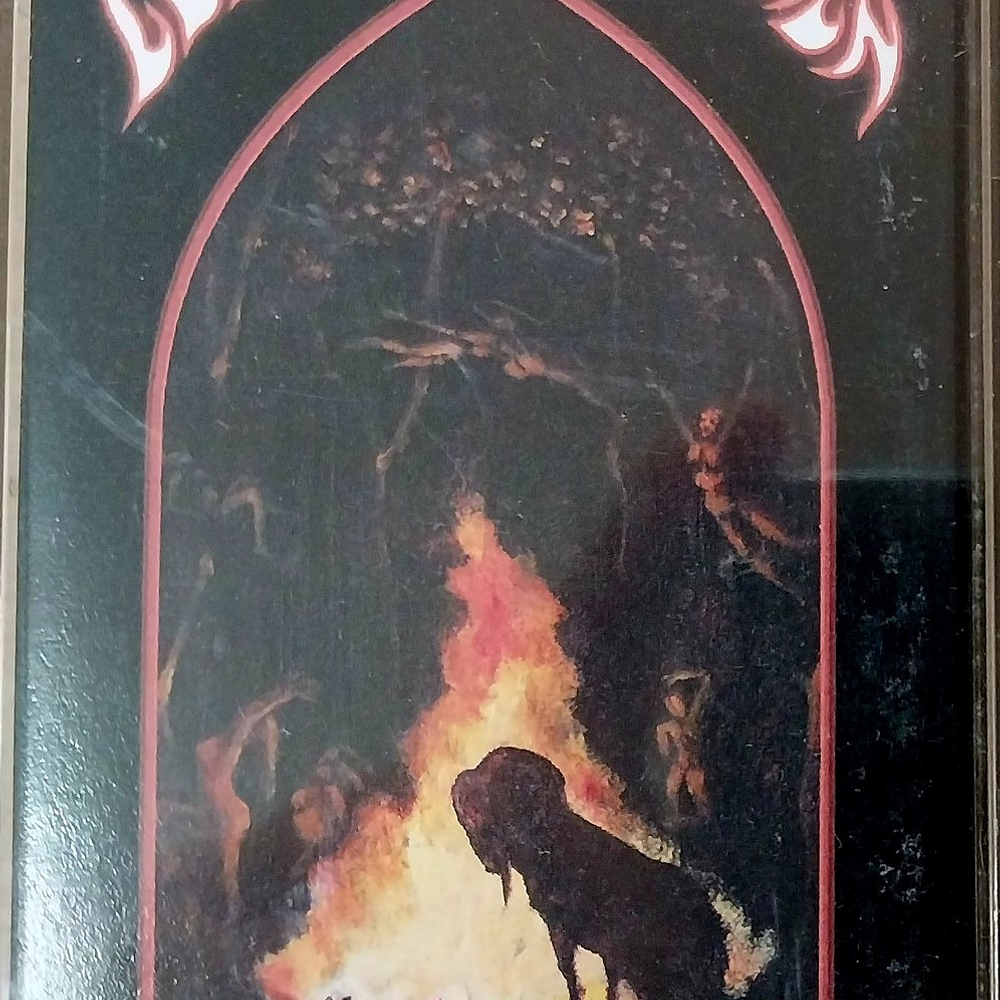 Lucifer's Children "Devil Worship" red Cassette