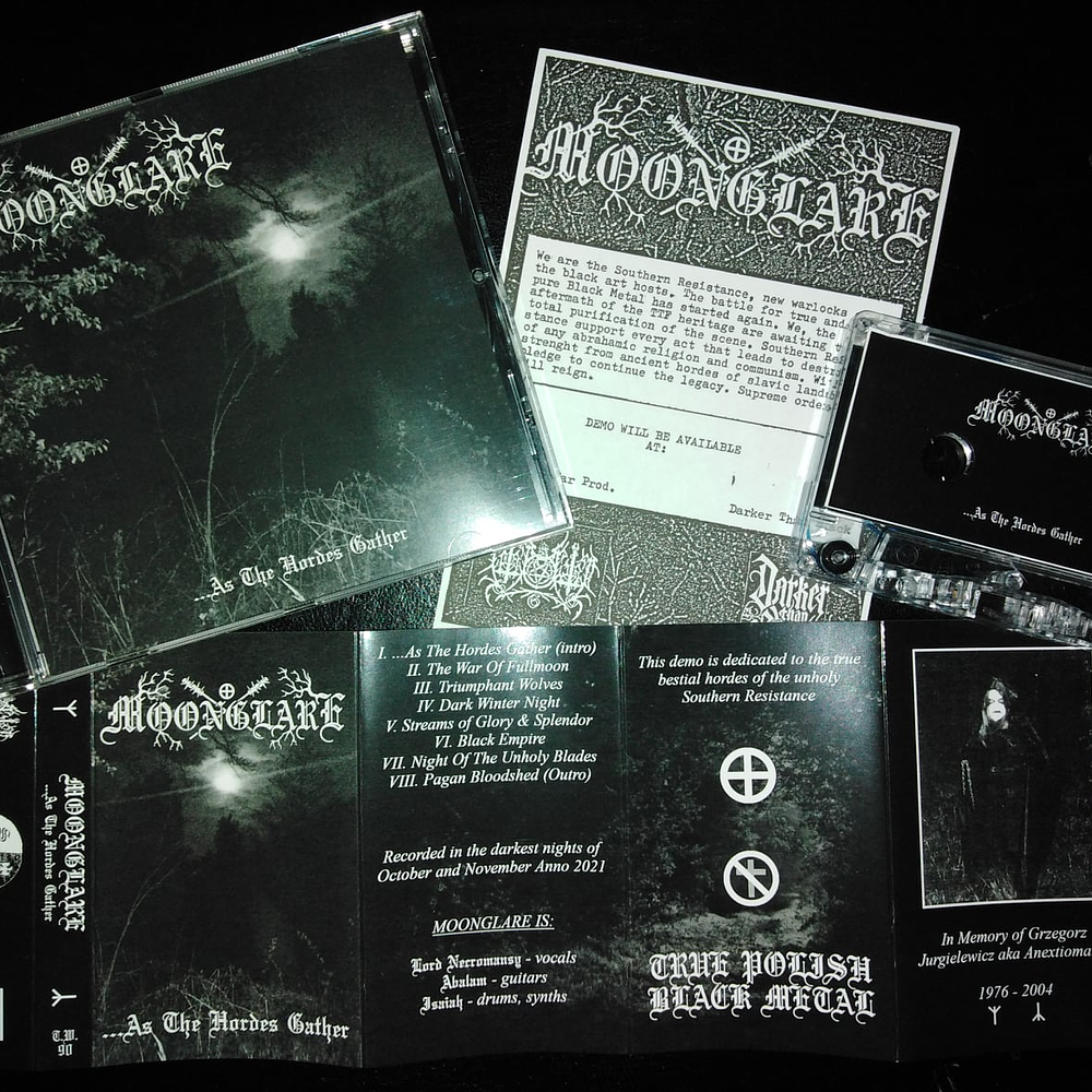 Moonglare "...As The Hordes Gather" Cassette