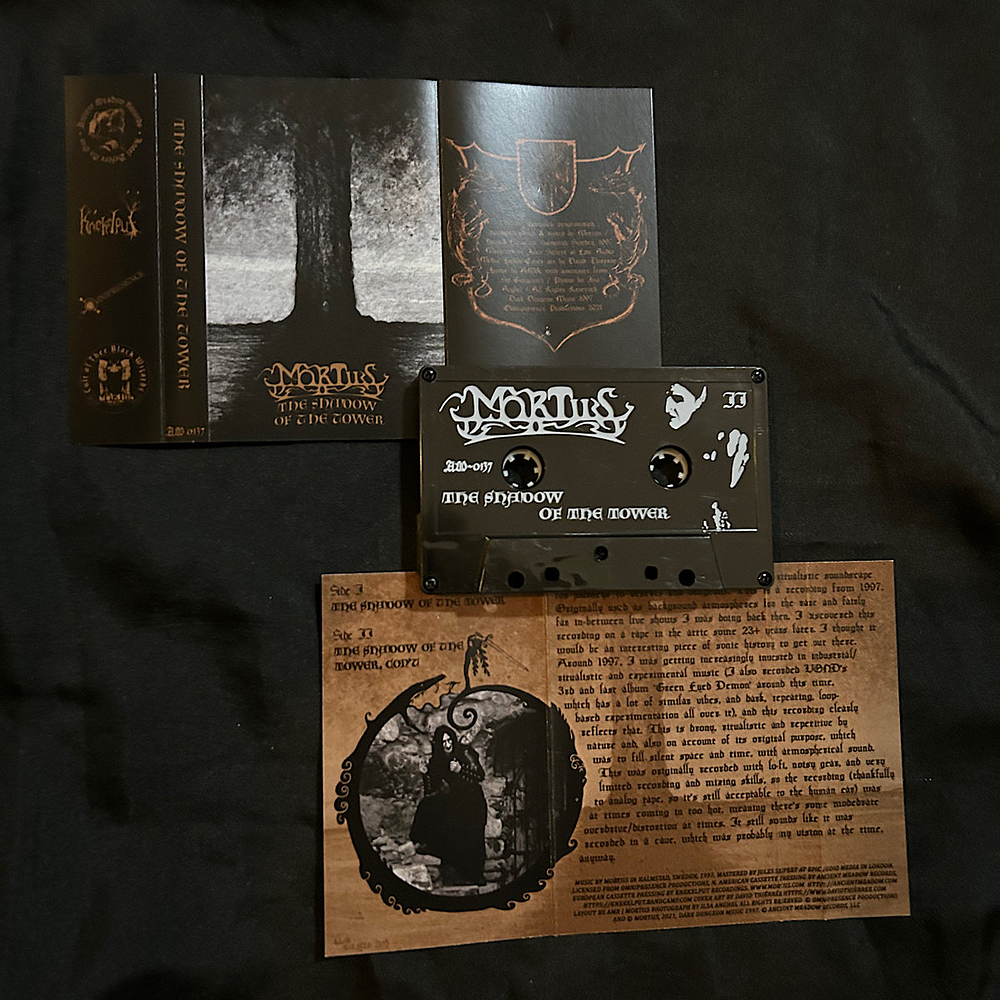 Mortiis "The Shadow Of The Tower" Cassette Ancient Meadow version!!