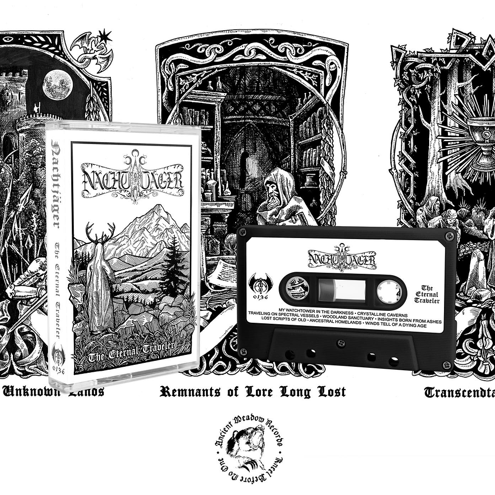 Nachtjäger ‎"The Eternal Traveler" Cassette