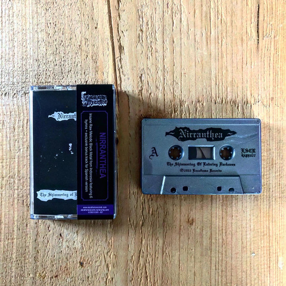 Nirranthea "The Shimmering of Entering Darkness" Grey Cassette (Bonustrack)