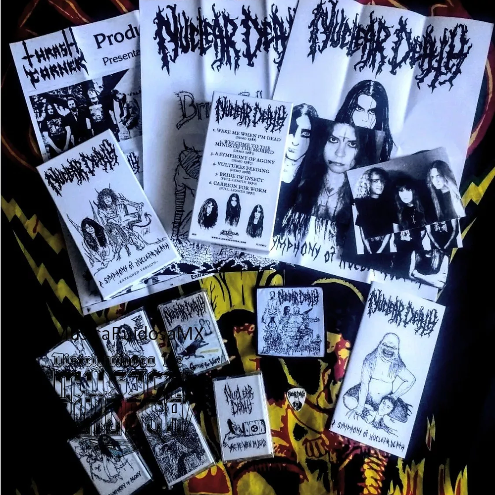 Nuclear Death ‎"A Symphony Of Nuclear Death - Extended Version" Box set 6 Cassettes!!