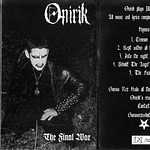 Onirik "The Final War" Cassette