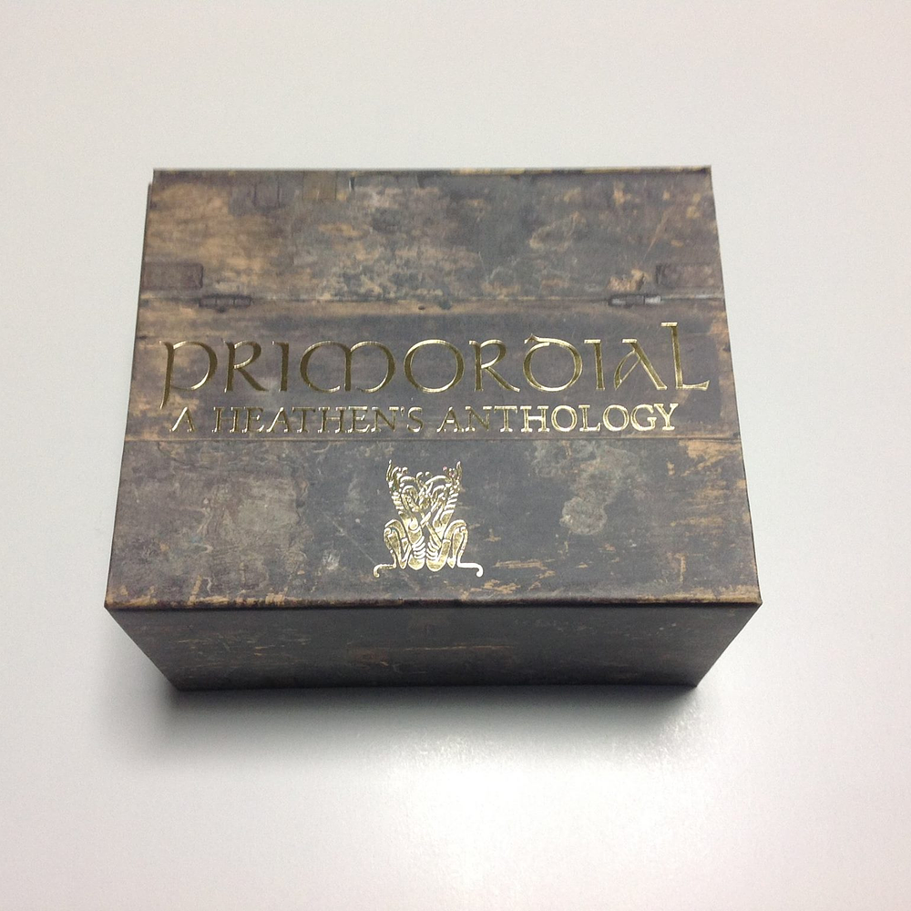 Primordial ‎"A Heathen's Anthology" Deluxe Box Set 8 Cassettes!!