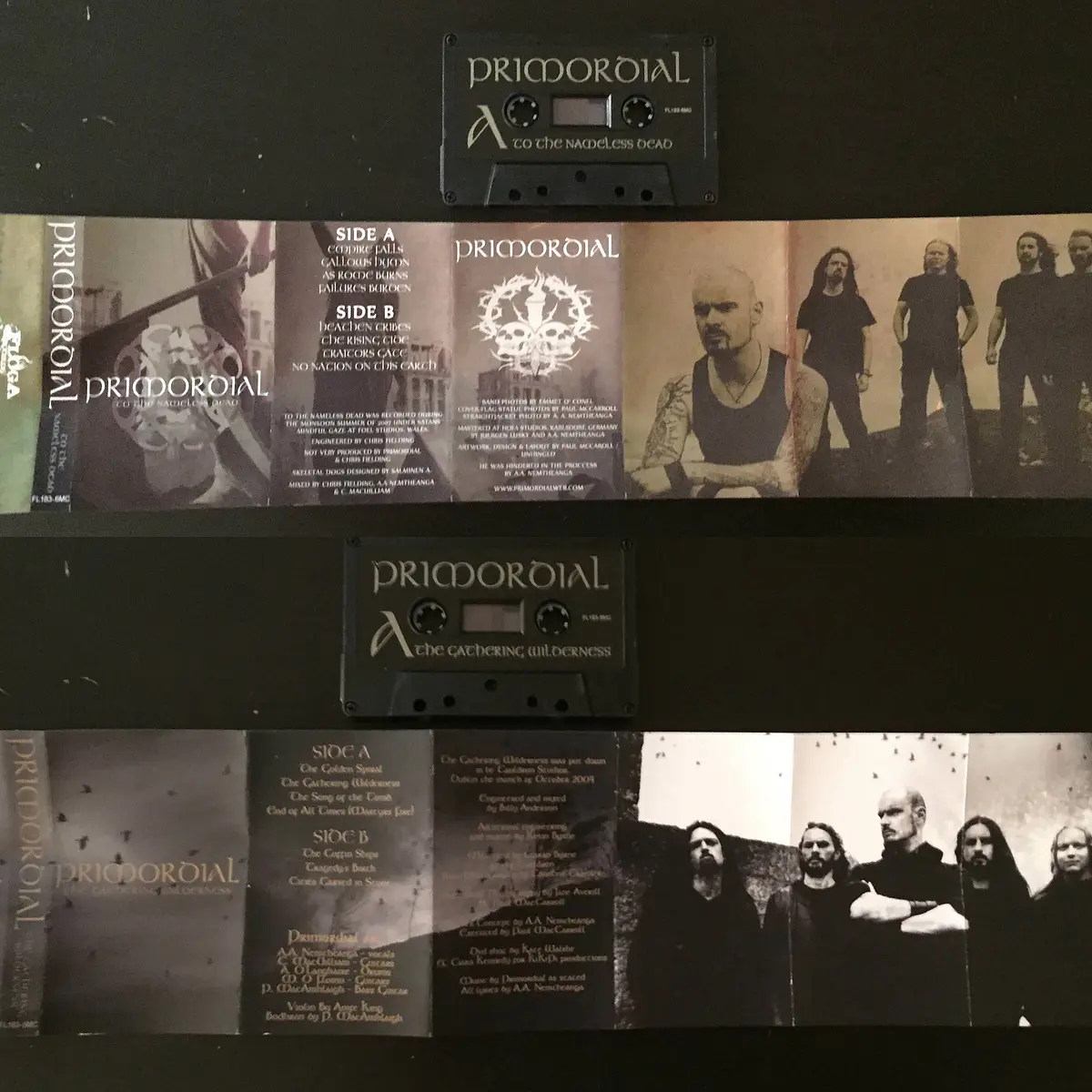Primordial ‎A Heathen's Anthology Deluxe Box Set 8 Cassett
