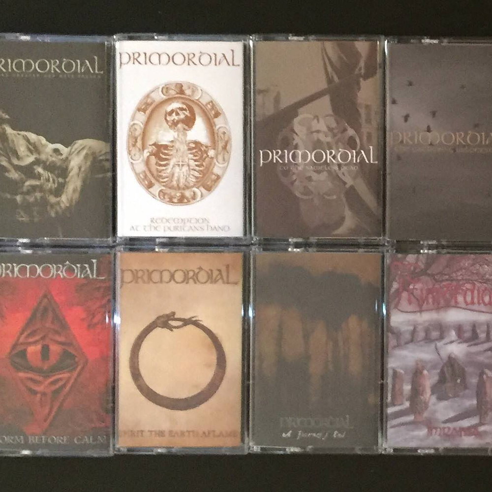 Primordial ‎"A Heathen's Anthology" Deluxe Box Set 8 Cassettes!!