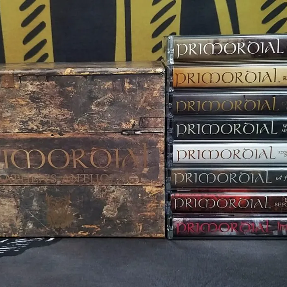 Primordial ‎"A Heathen's Anthology" Deluxe Box Set 8 Cassettes!!