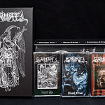 Samael ‎"Worship Him / Blood Ritual / Ceremony Of Opposites" Box Set 3 Cassettes Extended version!!