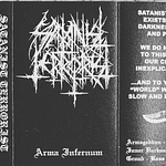 Satanist Terrorist "Arma Infernum" White Cassette!!