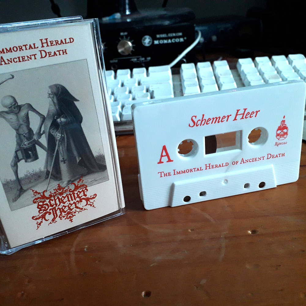 Schemer Heer ‎"The Immortal Herald Of Ancient Death" Cassette (Bonustrack)