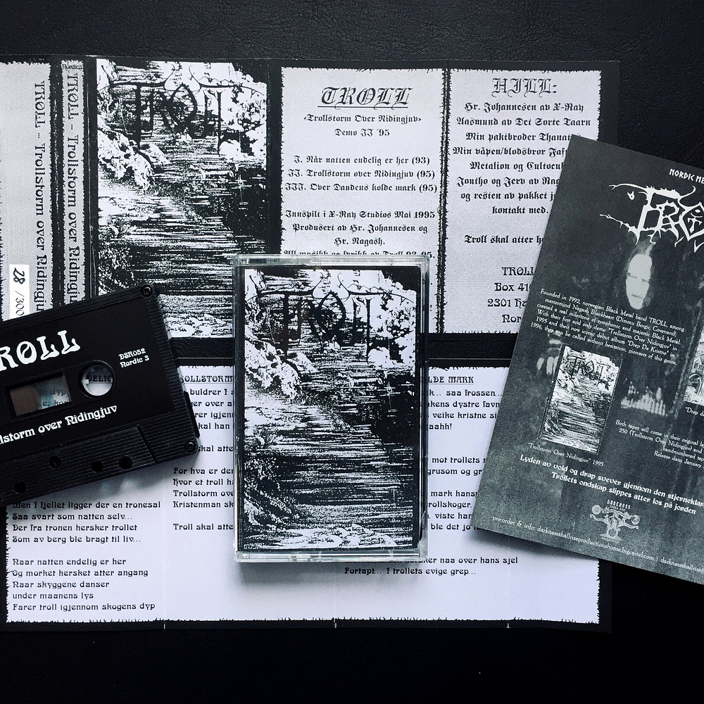 Troll "Trollstorm Over Nidingjuv" Cassette totally sold out!!