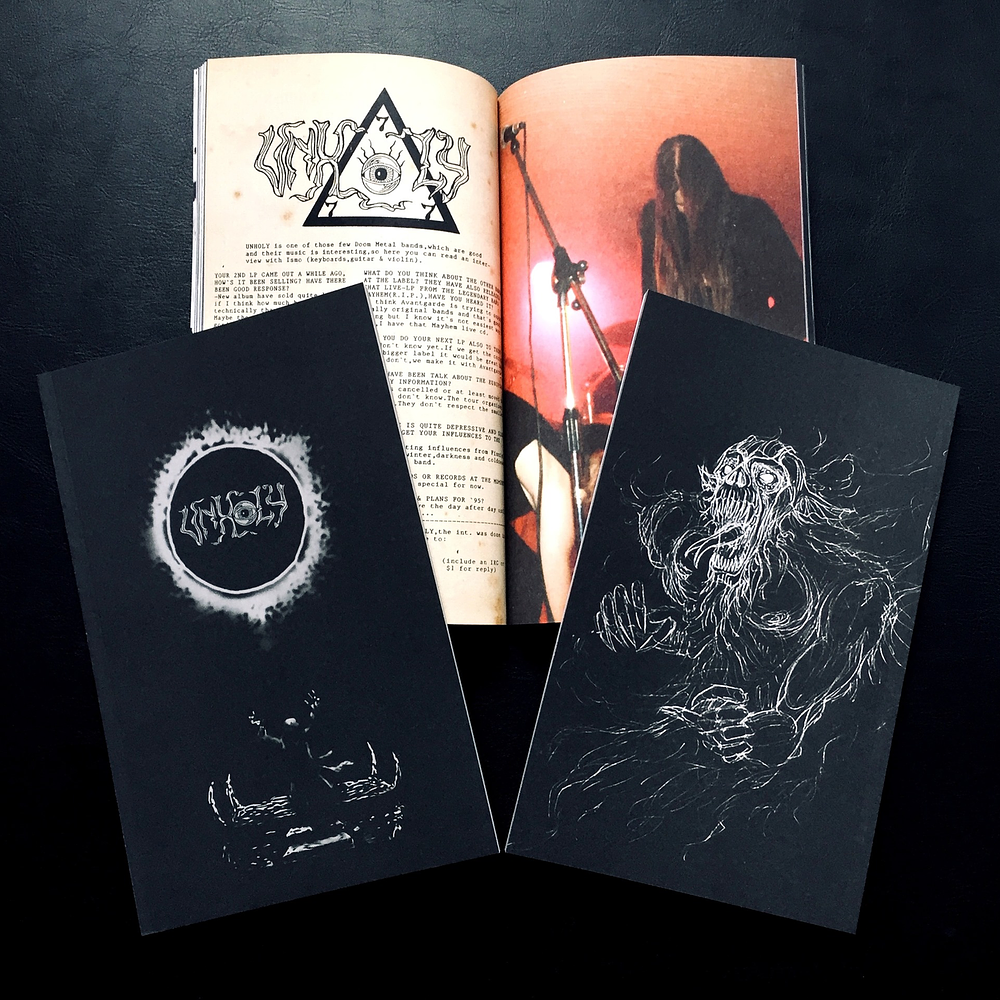 Unholy ‎"Towards Unknown Mysteries" Deluxe box Set 8 Cassettes!!