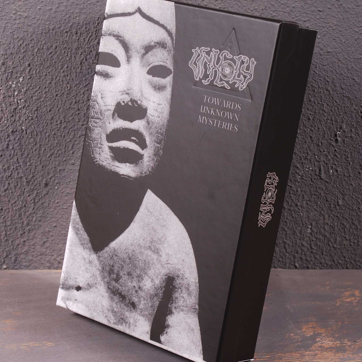 Unholy ‎Towards Unknown Mysteries Deluxe box Set 8 Cass