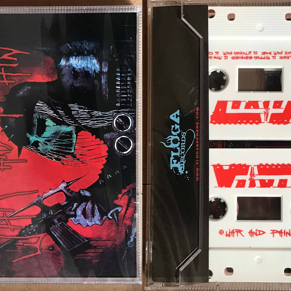 Voïvod ‎"War And Pain" Box Set 2 cassettes!!