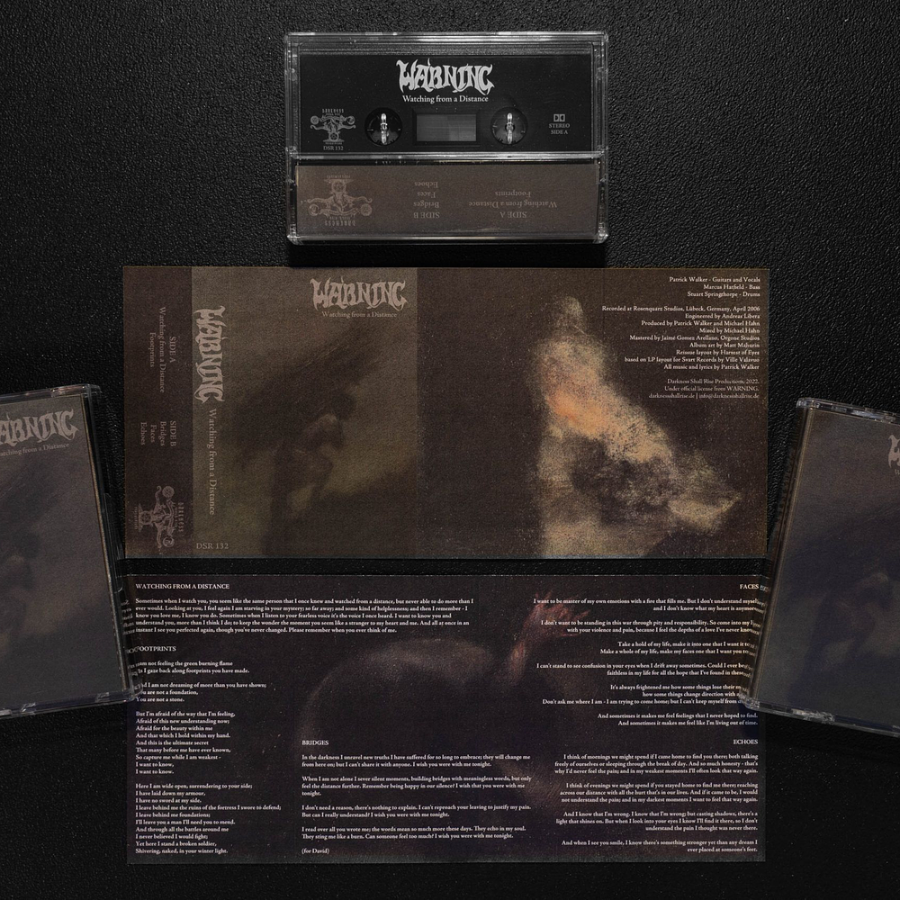 Warning "Watching From A Distance" Cassette