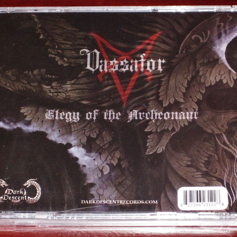 Vassafor ‎"Elegy Of The Archeonaut" CD 