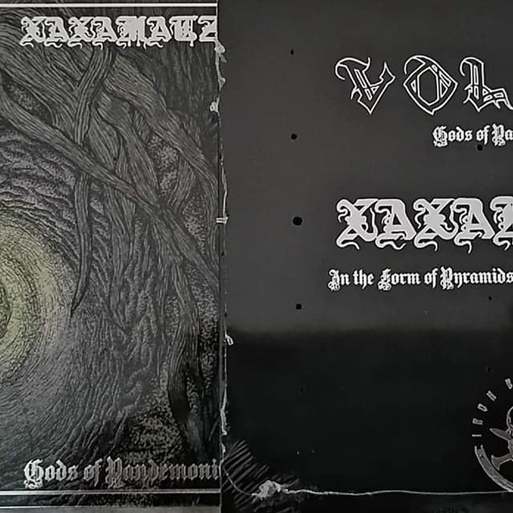 Volahn / Xaxamatza ‎"Gods Of Pandemonium" Split CD Digipack