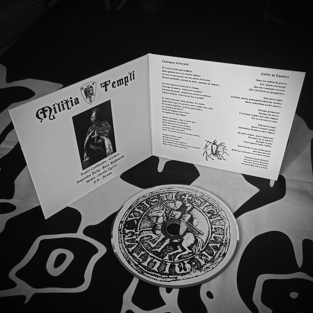 Militia Templi ‎"L'Ordre de la Croix de Lumière" CD Digisleeve!!