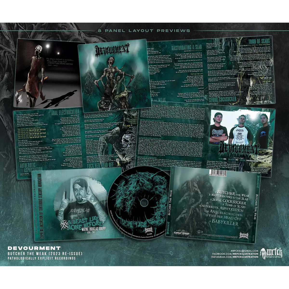 Devourment Butcher the Weak CD