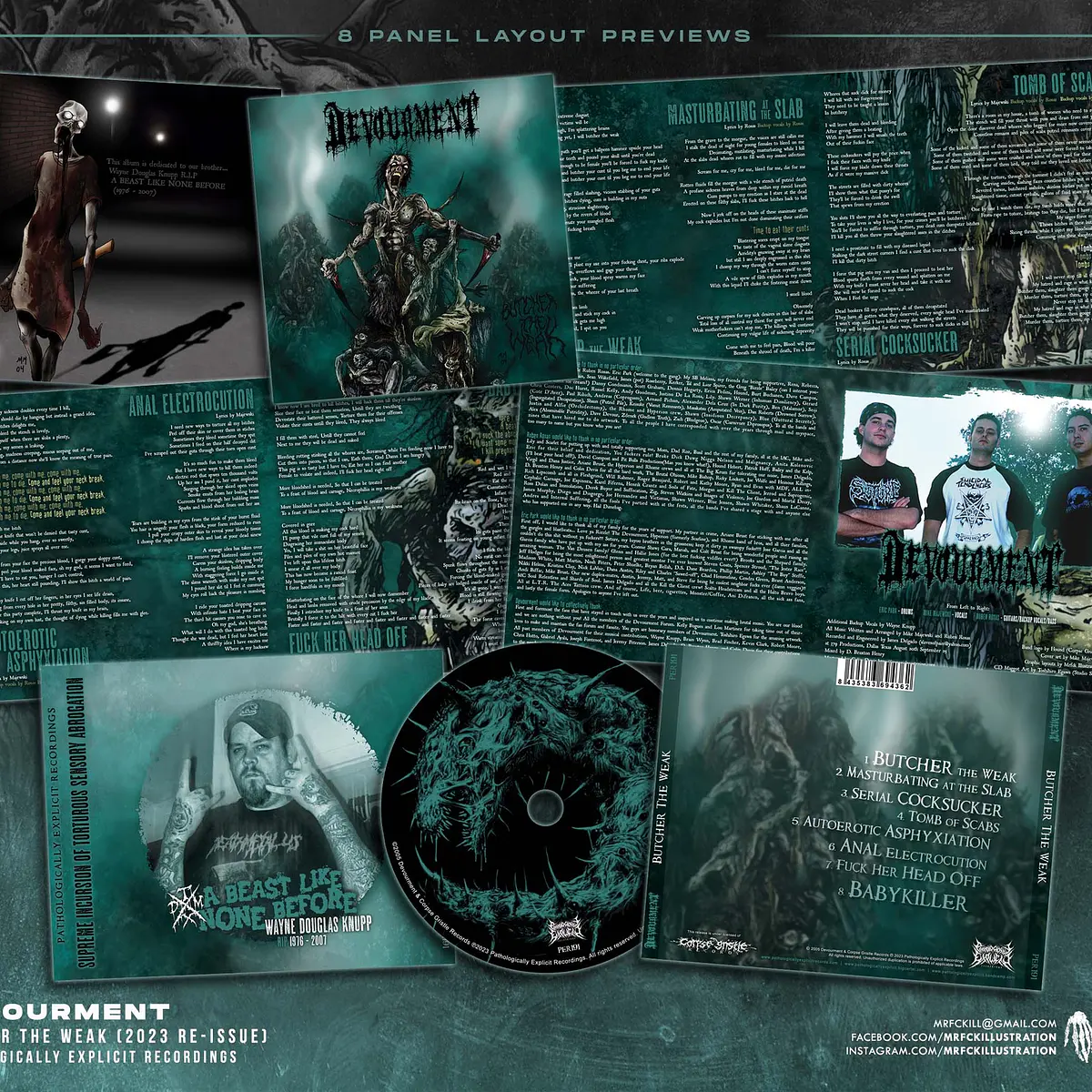 Devourment Butcher the Weak CD
