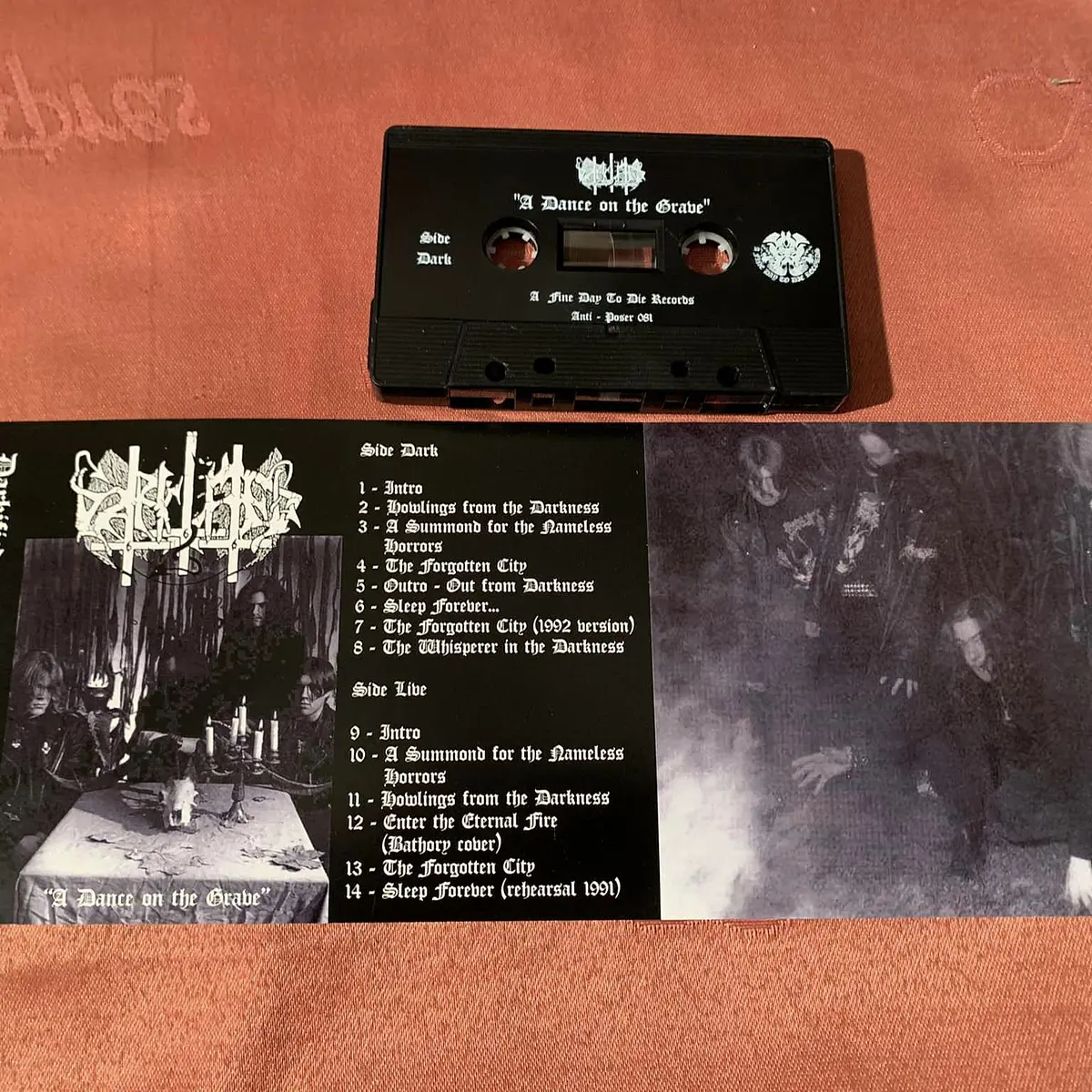 Pre-Order Darkified A Dance On The Grave Cassette ANTI-POS
