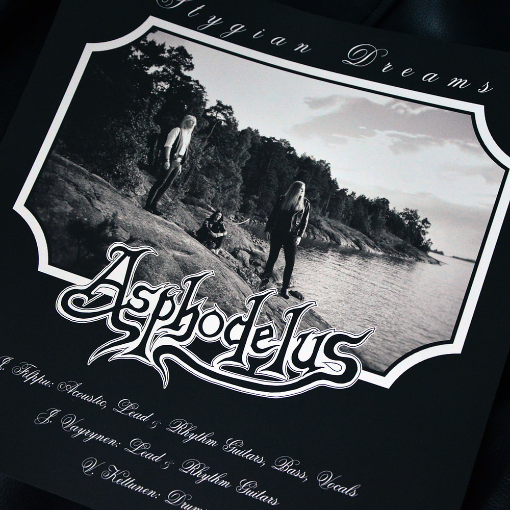 Asphodelus "Stygian Dreams" Black vinyl!!