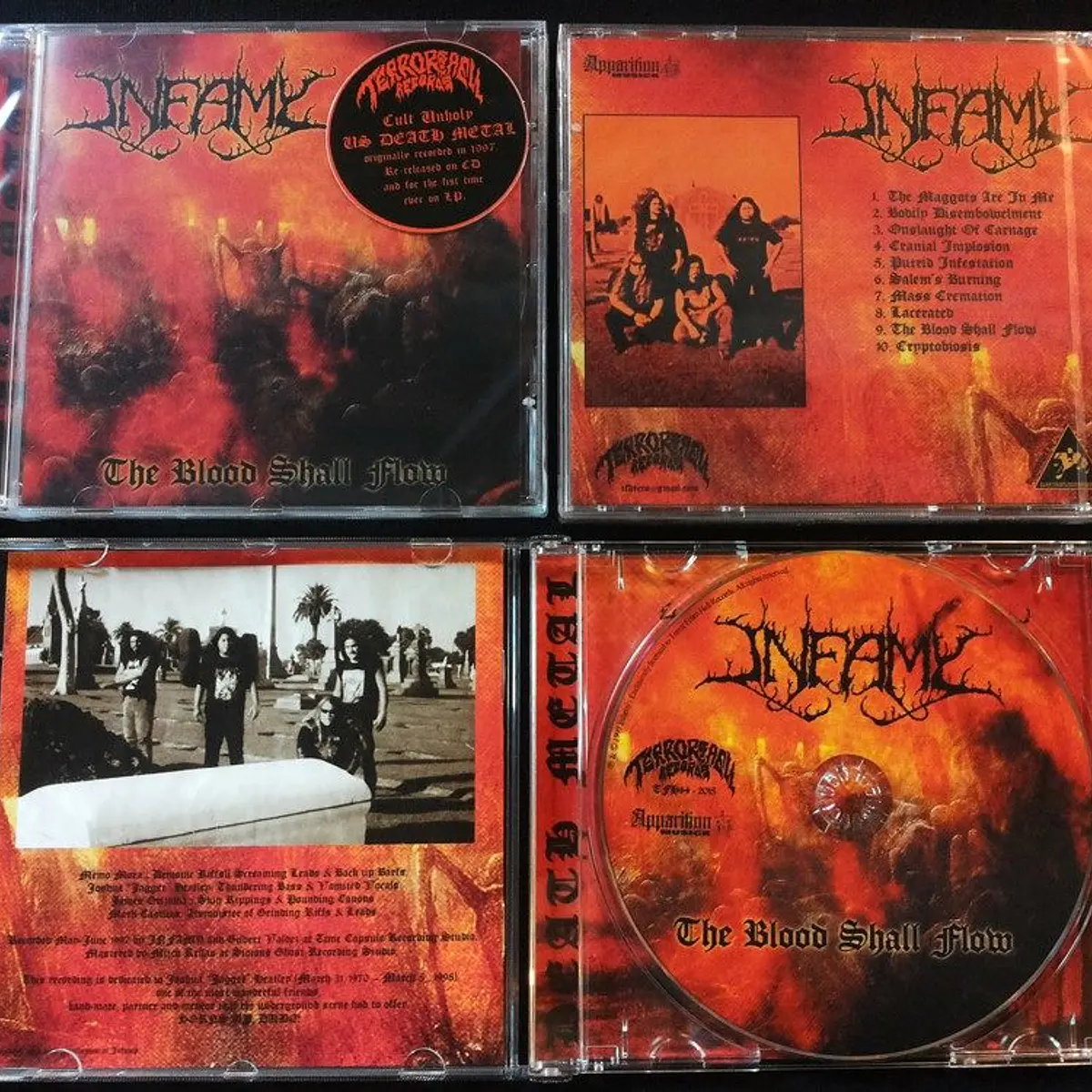 Infamy The Blood Shall Flow CD